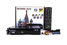 Цифровая приставка HD SKYBOX GOLD эфирный DVB-T2/C тв приставка бесплатное тв тюнер медиаплеер от магазина Электроника GA