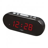 часы эл. vst715-1 крас.цифры+блок/40/80  фото