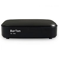 Цифровая приставка BarTon TA-561 эфирный DVB-T2/C тв приставка ТВ без абонплаты TV-тюнер медиаплеер от магазина Электроника GA