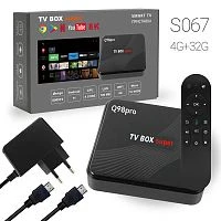 смарт приставка для тв q98pro tv box медиаплеер, 4g+32g android-приставка цифровая для телевизора  фото