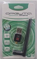 wi-fi адаптер орбита ot-pck01 (wd-307), частота 2,4 ггц  150 мбит/с, usb 2.0 разъем  фото