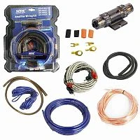 кабель акустический carlive md-k8ga набор, для усилитея, шнур длина 5 метров  фото