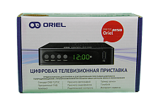 Цифровая приставка Oriel 415 D эфирный DVB-T2/C тв приставка ТВ без абонплаты TV-тюнер медиаплеер от магазина Электроника GA