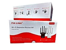 усилитель wifi lv-wr16q репитер 220v 300 мбит/с 802.11b черный  фото