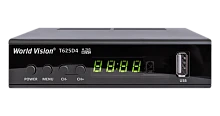 Цифровая приставка World Vision T625 D4 эфирный DVB-T2/C тв приставка бесплатное тв тюнер медиаплеер от магазина Электроника GA
